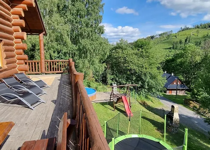 Domek alpejski Kanadsky Srub Stribrnice *