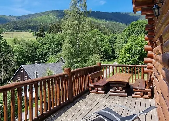 Domek alpejski Kanadsky Srub Stribrnice *