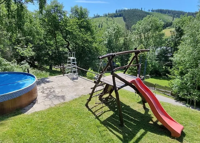 Kanadsky Srub Stribrnice Domek alpejski
