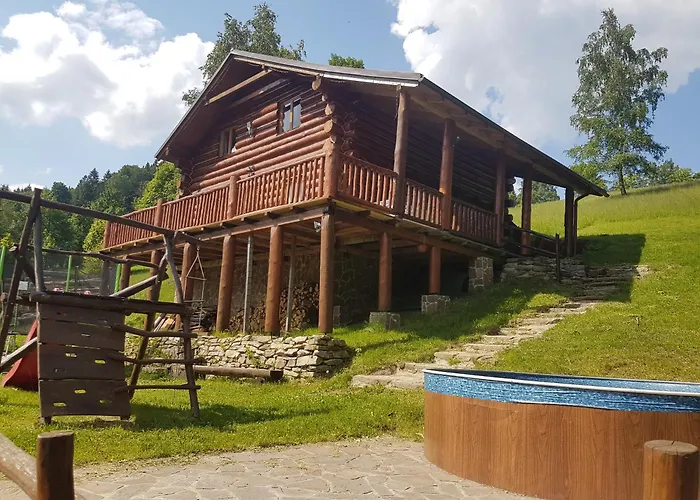 Kanadsky Srub Stribrnice Domek alpejski